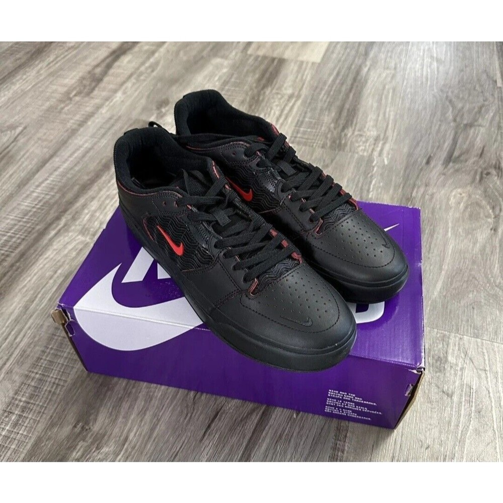 New Black Nike SB Ishod Wair Premium Low Bred Shoes Men's  Skateboard Size 11.5